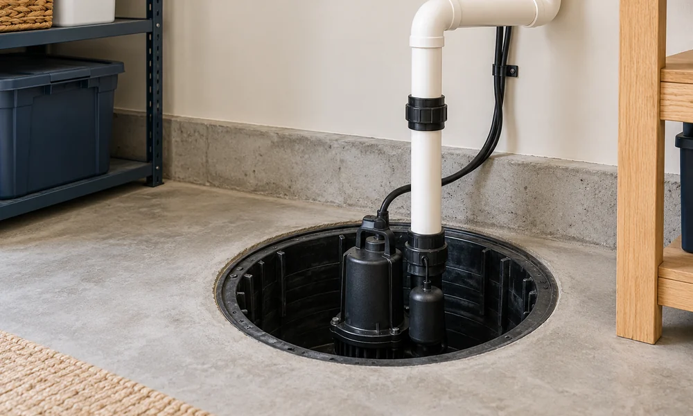 Sump pumps illustration